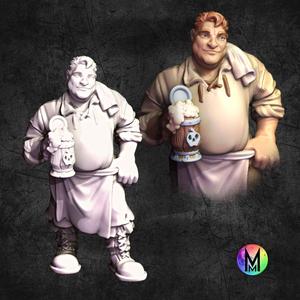 Barkeeper - Barkeeper Harvey ( Bartender Innkeeper of the Poison Apple Pub )