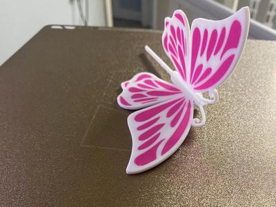butterfly cake topper