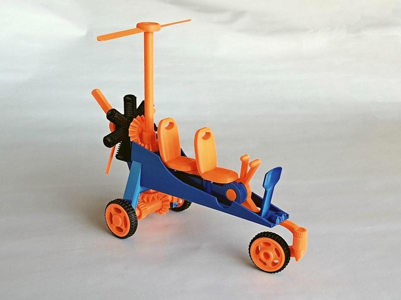 Gyrocopter Wrenching Game for Kids