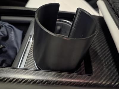 Tesla Model S/Plaid Cup Holder Adapter (Remix)