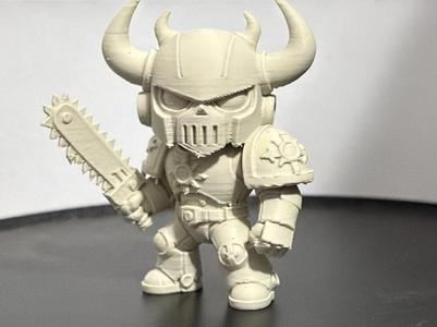 Chibis United: Chaos space marine