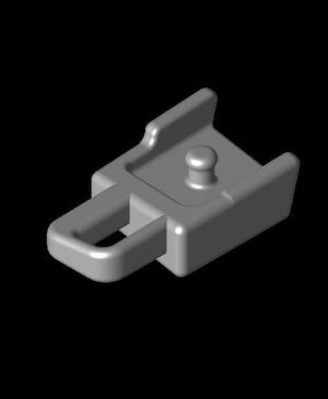 Helmet Lock for Moto Guzzi V100 Mandello