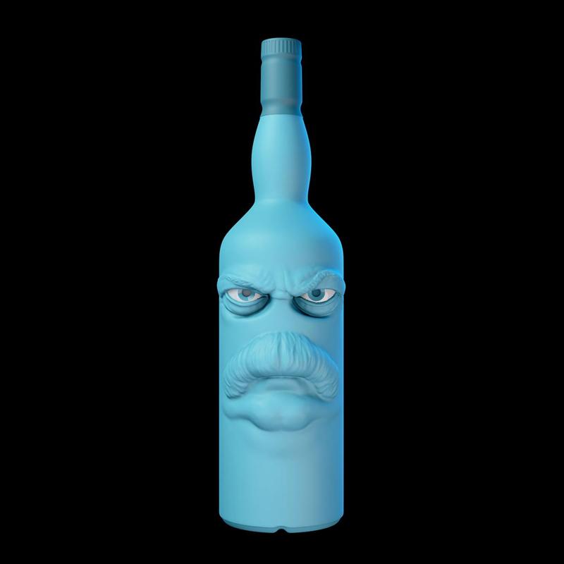 Ron Swanson Lagavulin bottle