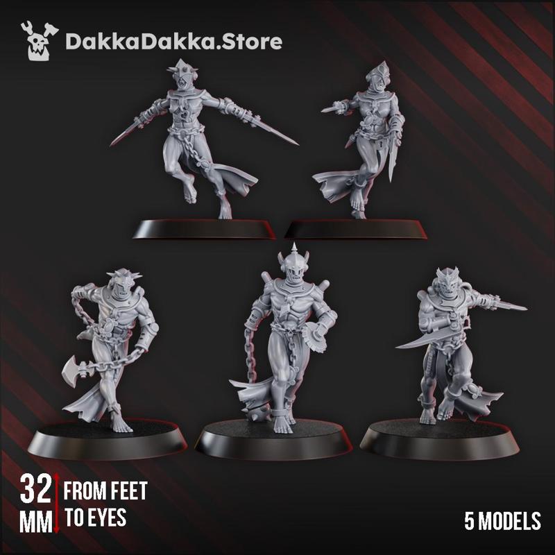 Chained Bloodbearers Squad (x5)