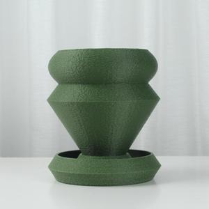 The Foresta Planter STL 3D Print File, Home Decor Planter for Plants and Flowers, Digital Download