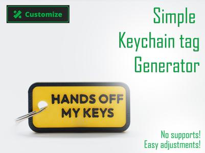 Simple Keychain Generator + Sample