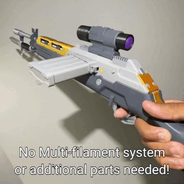 Helldivers 2 R2 Amendment Marksman Rifle Gun Replica Prop Cosplay 3D print printable