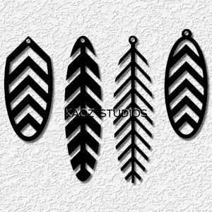 4 Feathers Jewelry pack Native American earrings Southwestern Jewellery
