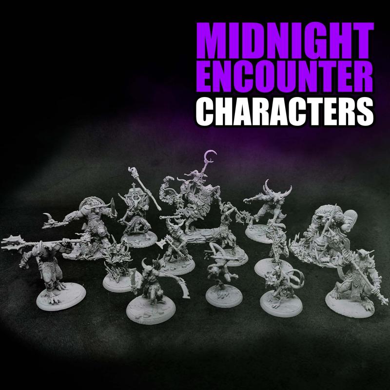 CHARACTERS SET - MIDNIGHT ENCOUNTER