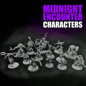 CHARACTERS SET - MIDNIGHT ENCOUNTER
