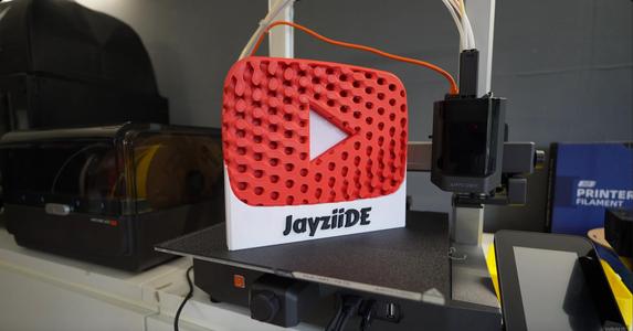 Youtube Playbutton Volumetric Lattice Multicolor 