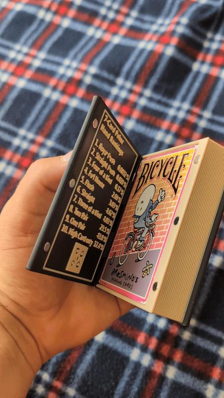 Poker Playing Cards Box (Bicycle compatible)