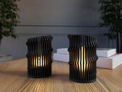 Spiral Tealight Candle Holder