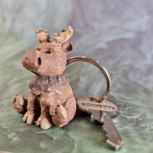 Moose Keychain