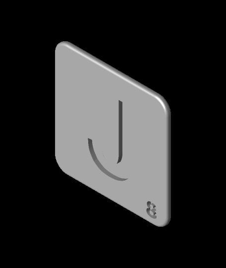 Scrabble Letter J