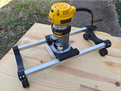 Dewalt DWP611 Trim Router Slab Flattening Jig Itnl