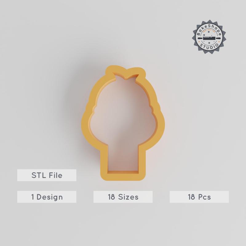 Ostrich Shape Cutter Set, 18 Sizes, Cookie & Fondant Decor, Large Flightless Bird Design PRODUCT_2743