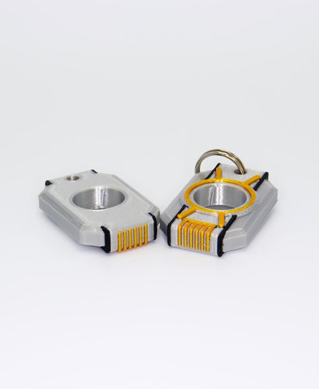 Halo AI chip keychain