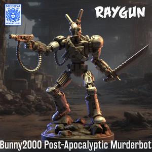 Bunny2000 - 28mm Post-Apocalyptic Murderbot Miniature