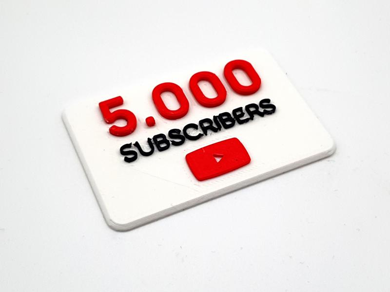 YouTube Subscribers '5.000'