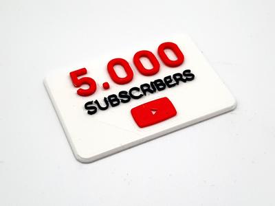 YouTube Subscribers '5.000'