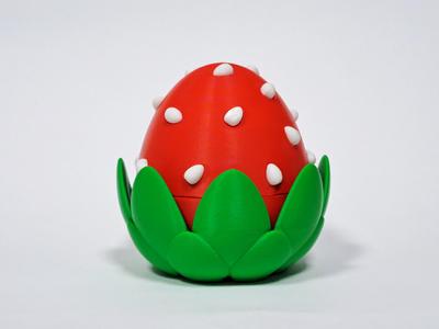 Strawberry Dragon Egg Container (NO AMS)