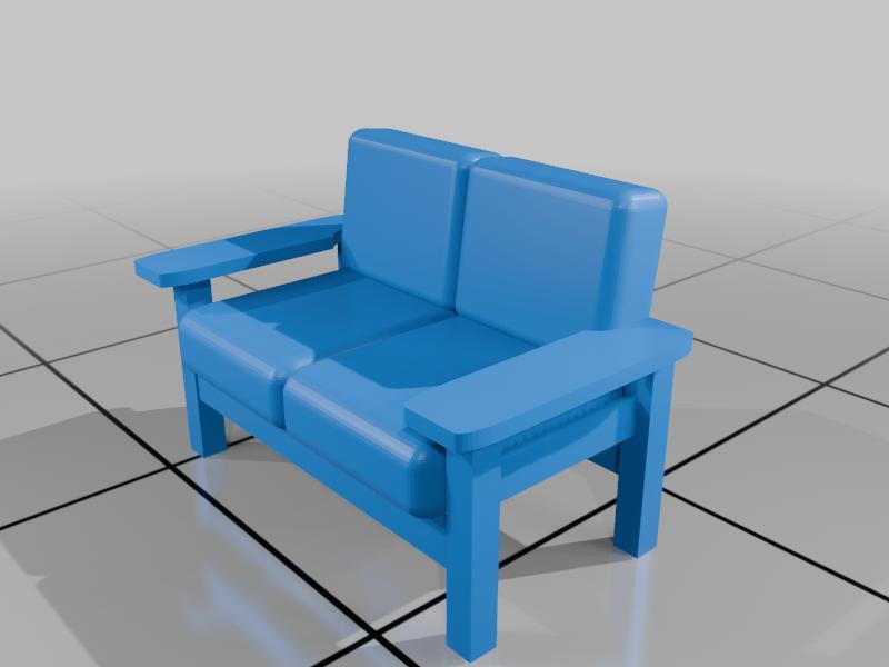 Modular 3 piece suite,For dolls house design ect