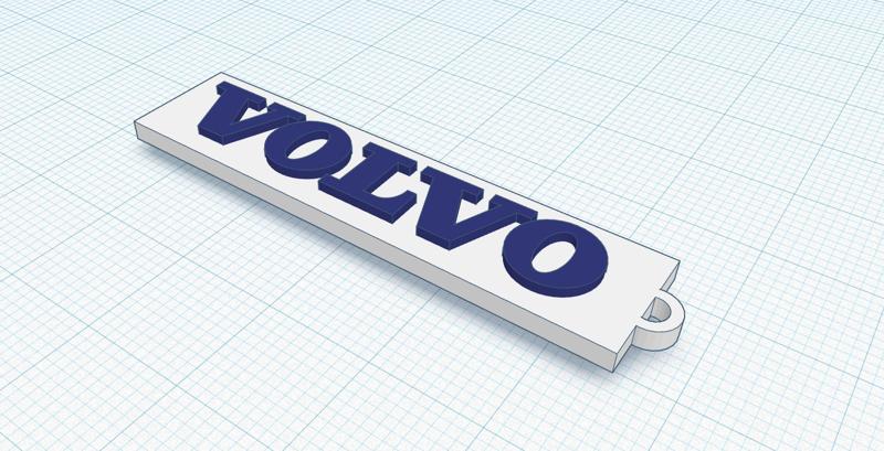 volvo keychain