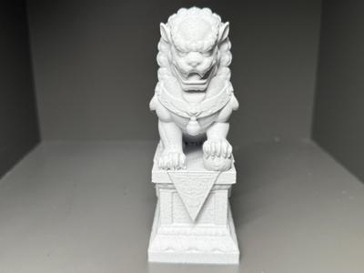 Fu Lion statue, Chinese lion