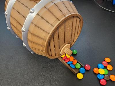 D&D Keg / Barrel Candy Dispenser