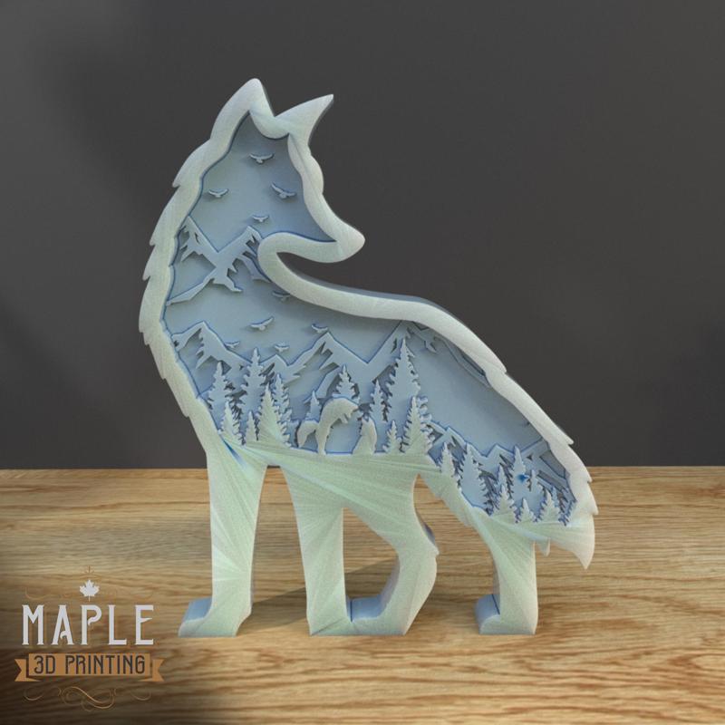 Fox Decoration - Support Free