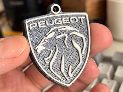 Peugeot Ultimate Car Keychain