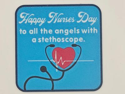 Happy Nurses Day Coaster (Set #3)