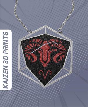 Aries Astrology Pendant
