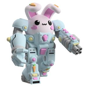 UWU Strike Force 'Thumper' 3D Printable Mech Miniature - Royalty Free