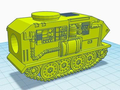 GI Joe Clean Sweep tank