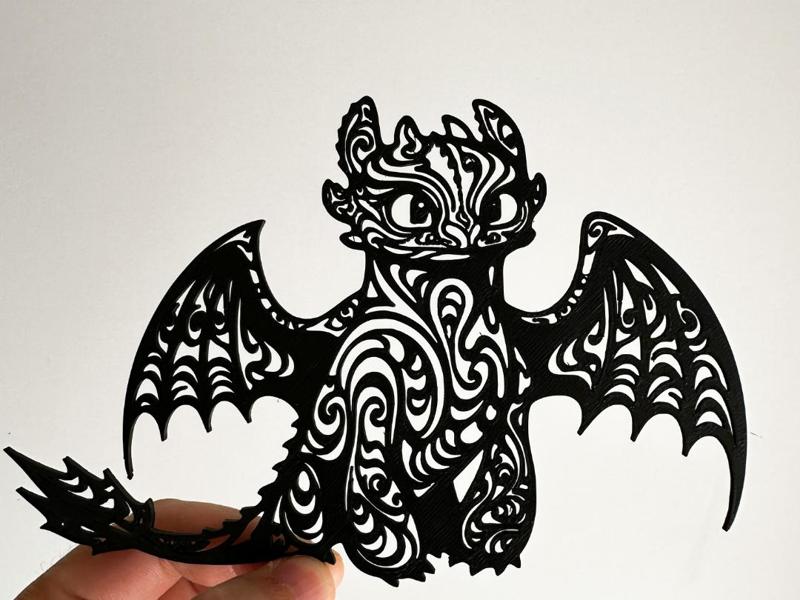 Toothless Wall Art Quick Print No. 5