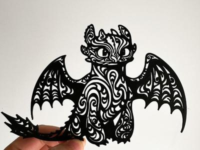 Toothless Wall Art Quick Print No. 5