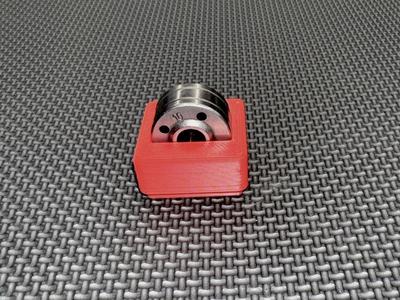 Gridfinity holder for HTP MIG Feed Wheel