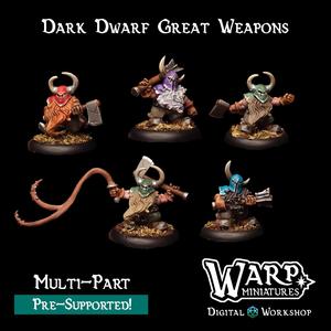 Dark Dwarf Great Weapons