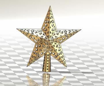 Christmas Tree Star Topper 