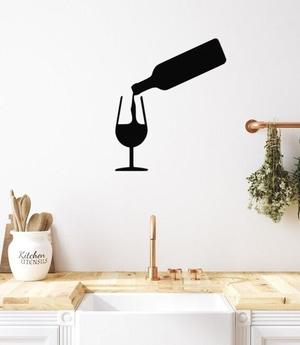 Wine Bottle Wall Decoration