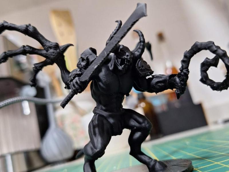 Balrog miniature for DnD
