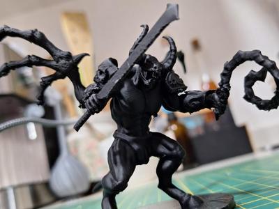 Balrog miniature for DnD