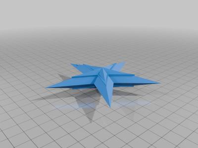 Dual Star - Christmas Tree Ornament