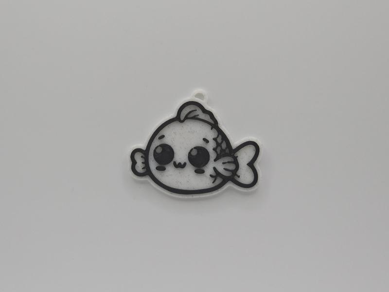 Cute Fish Keychain