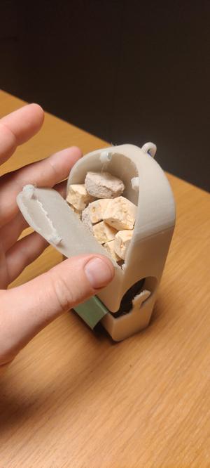 Dog treat and poop bag holder