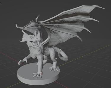 Blue Dragon Wyrmling Remix