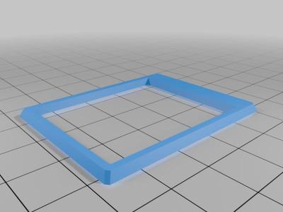 ST7735 TFT 1.8" display frame cover
