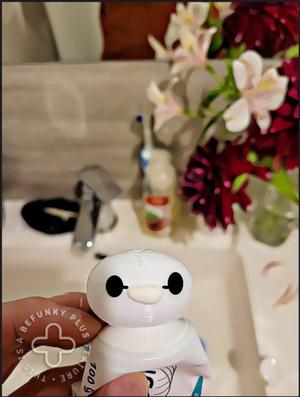 Baymax toothpaste vomit